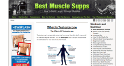 Desktop Screenshot of bestmusclesupps.com